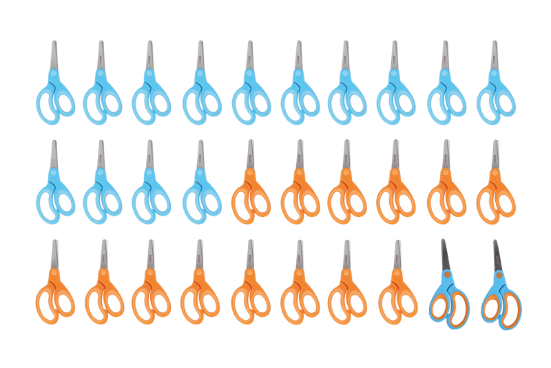 Beleduc - 2025 SOFT GRIP SCISSORS (30PCS/3 ASST) - Limolin 