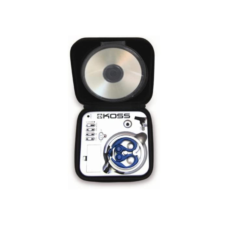 Koss - Stereophones with sport clip- silver & black - EQP2