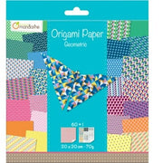 Origami Paper Geometric pack of  60 Sheets(7.9 x 7.9 in)