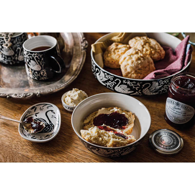 Danica Studio - Swan Song Imprint Serving Bowl - lifestyle