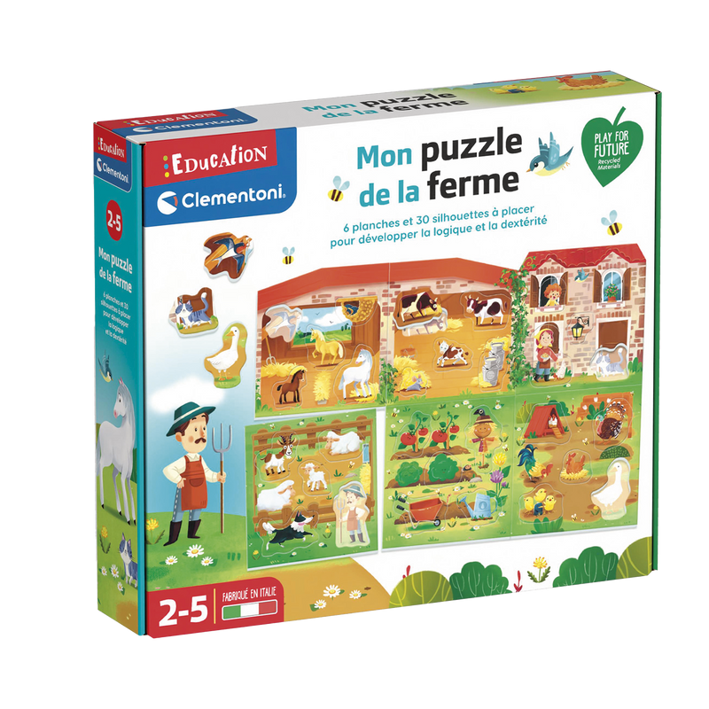 EDUCATION - MON PUZZLE DE LA FERME