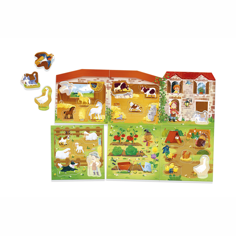 EDUCATION - MON PUZZLE DE LA FERME