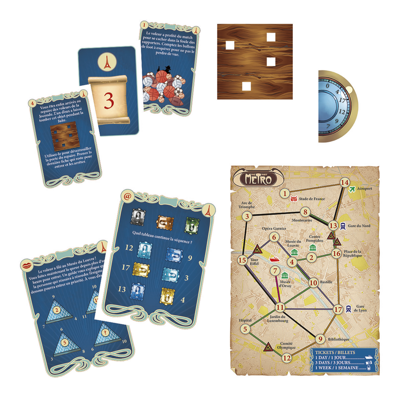 ESCAPE GAME - ENQUÊTE À PARIS
