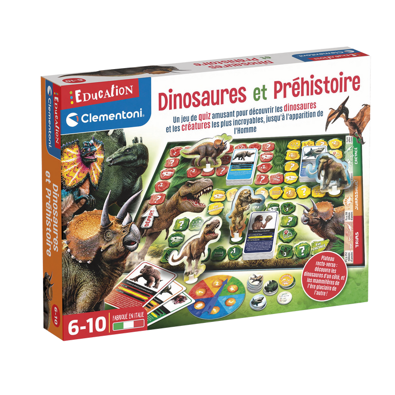 ÉDUCATION - DINOSAURES ET PRÉHISTOIRE