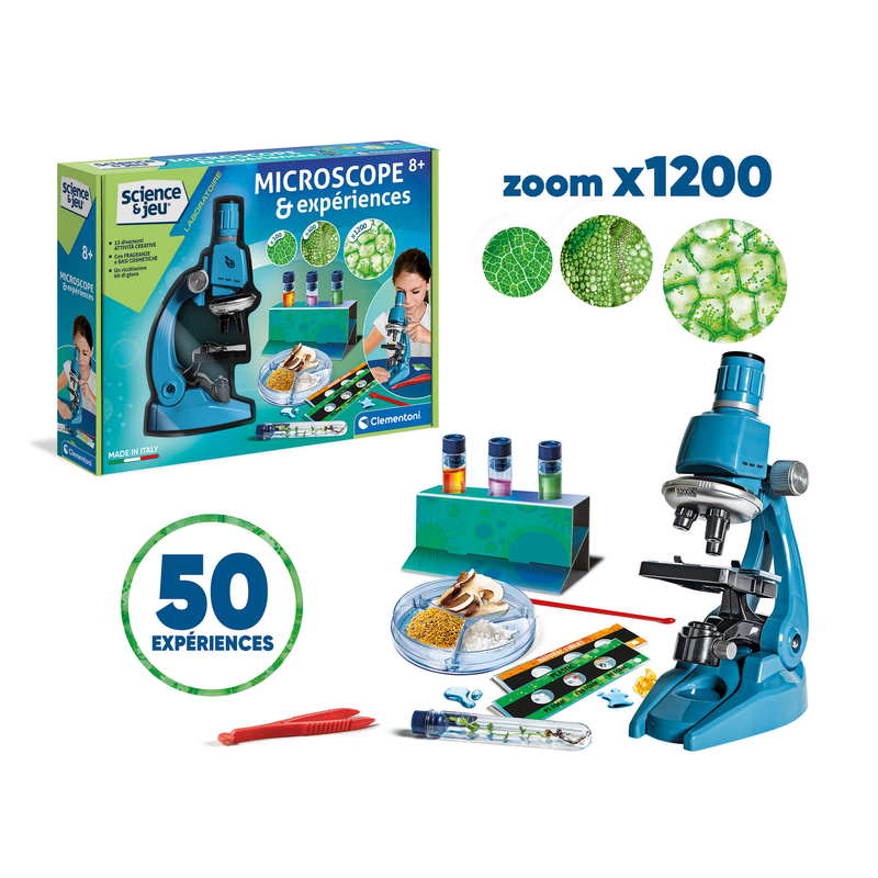 MICROSCOPE ET EXPÉRIENCES 1200