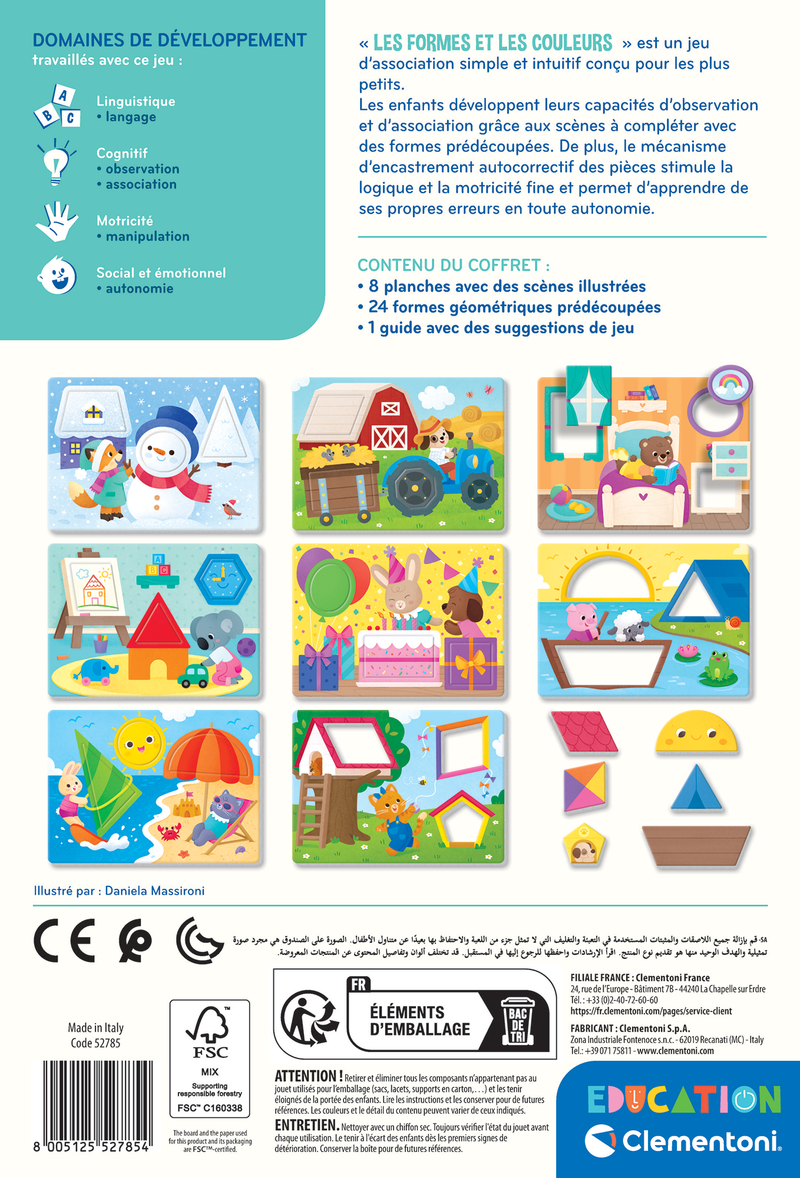 EDUCATION: LES FORMES ET LES COULEURS