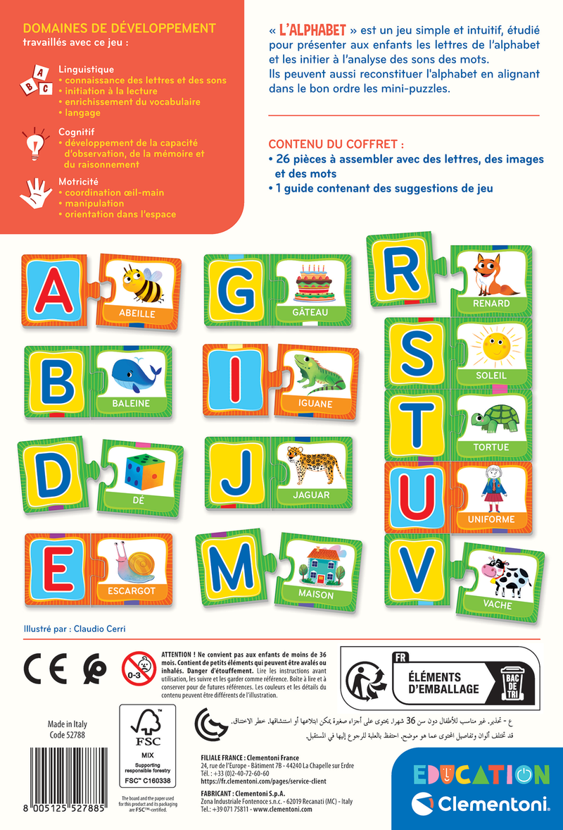 EDUCATION: L'ALPHABET