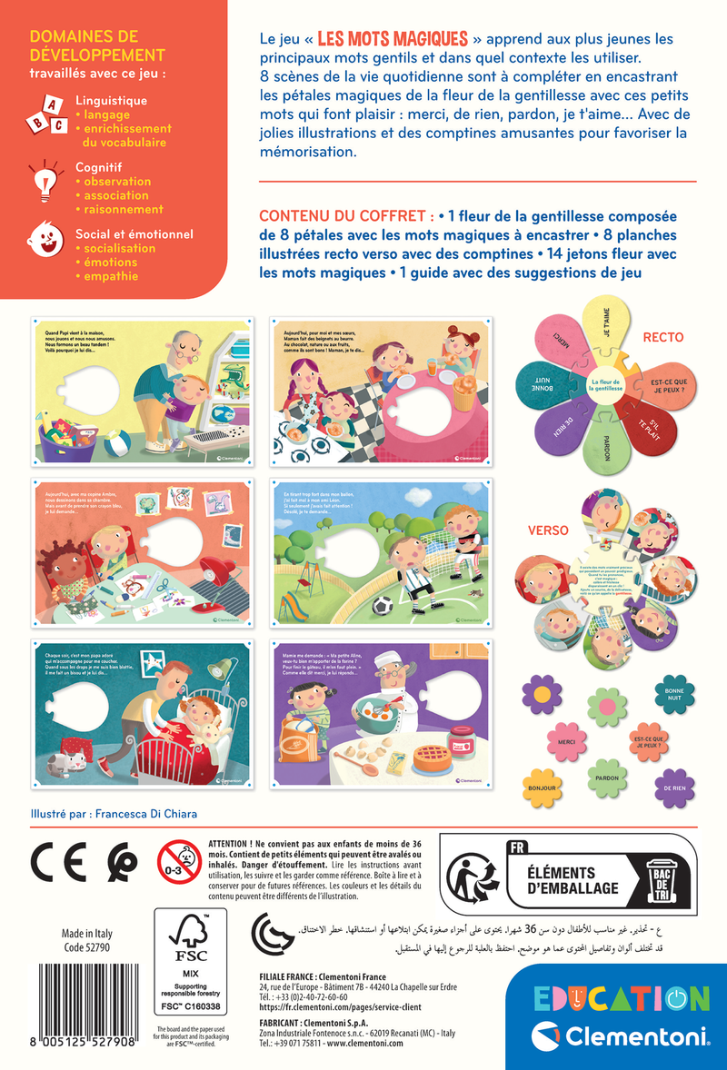 EDUCATION: LES MOTS MAGIQUES