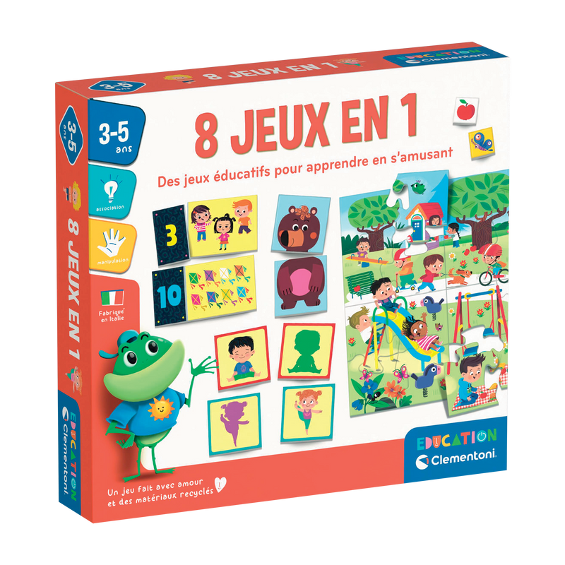 EDUCATION: 8 JEUX EN 1