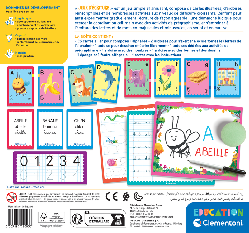 EDUCATION: JEUX D'ÉCRITURE