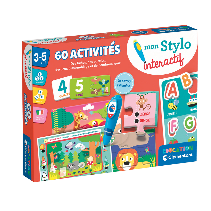 EDUCATION: MON STYLO INTERACTIF - 60 ACTIVITÉS