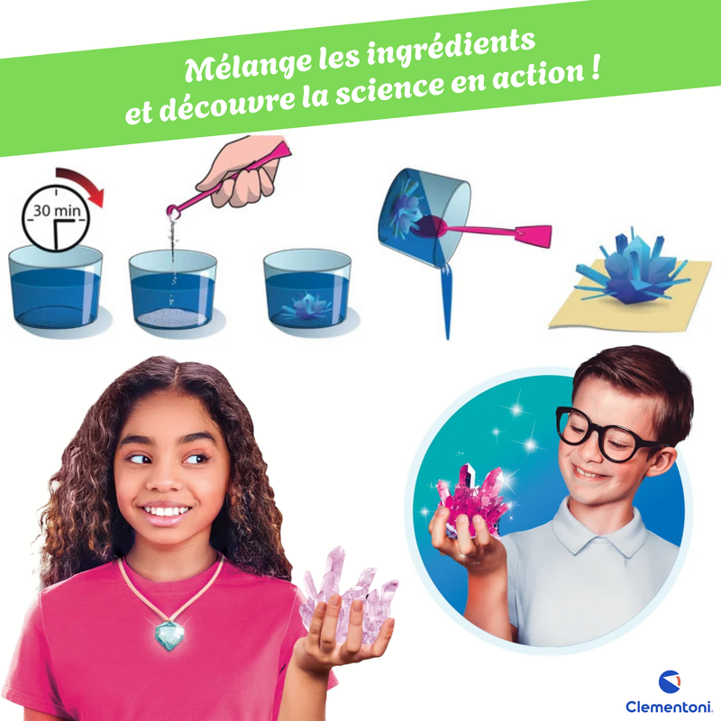 SCIENCE & PLAY: LAB BIJOUX EN CRYSTAL