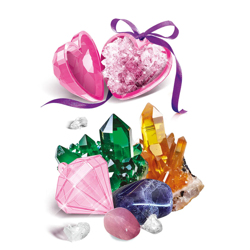 Clementoni - SCIENCE & JEU: LAB BIJOUX EN CRYSTAL