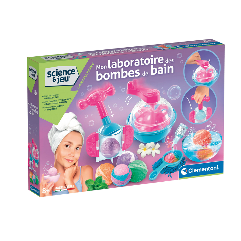 SCIENCE & JEU: LAB SAVON ET BOMBES DE BAIN