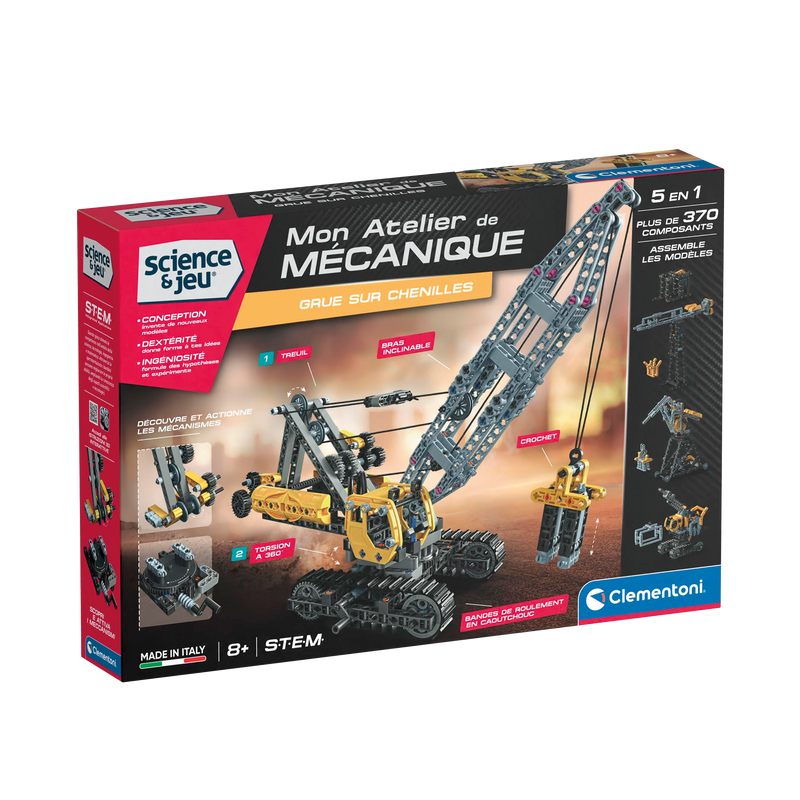 SCIENCE & PLAY: MECHANICAL WORKSHOP - GRU MOBILE