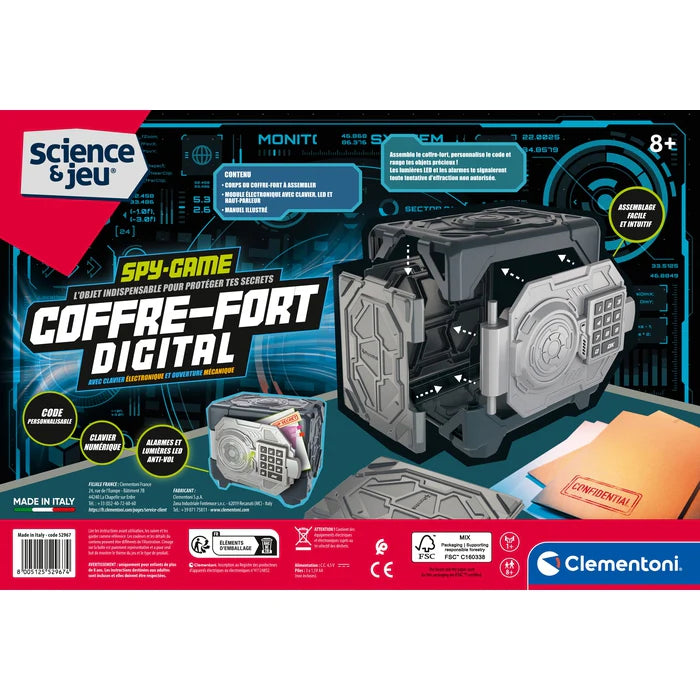 Clementoni - COFFRE-FORT DIGITAL