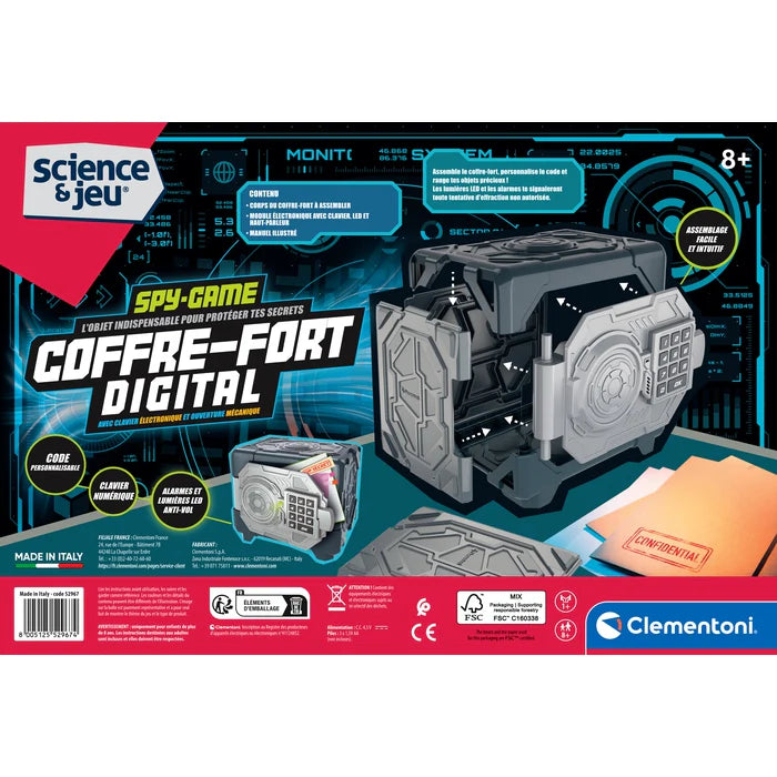 Clementoni - COFFRE-FORT DIGITAL