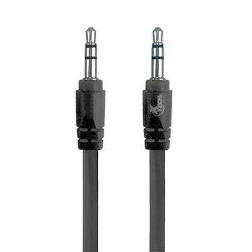 Xtech XTC-315 3.5 mm male to male auxiliary cable in black, 3 ft – view 2