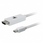 Xtech XTC-357 Mini DisplayPort to HDMI Cable in white