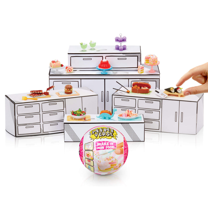 MGA's Miniverse - Make It Mini Food Diner Series 3 (Single Random Pick) — miniature food recipes