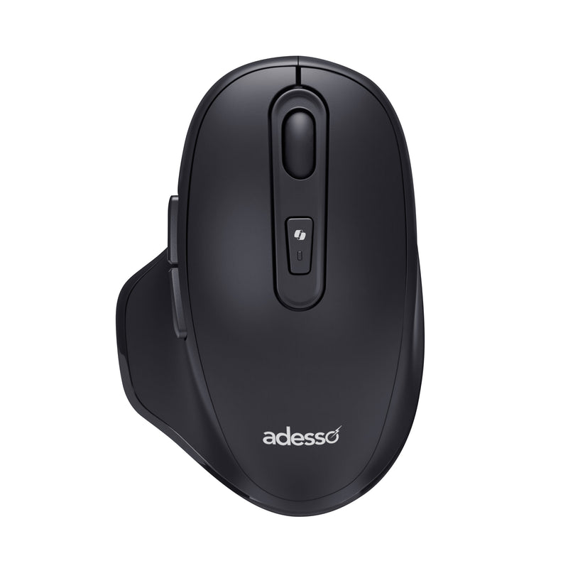 Adesso - Mouse Wireless A50 Ergomonic Bluetooth/2.4Ghz RF with programable AI Hotkey