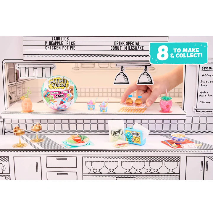 MGA Games - Miniverse - Make IT Mini Foods - Cafe in Series 5