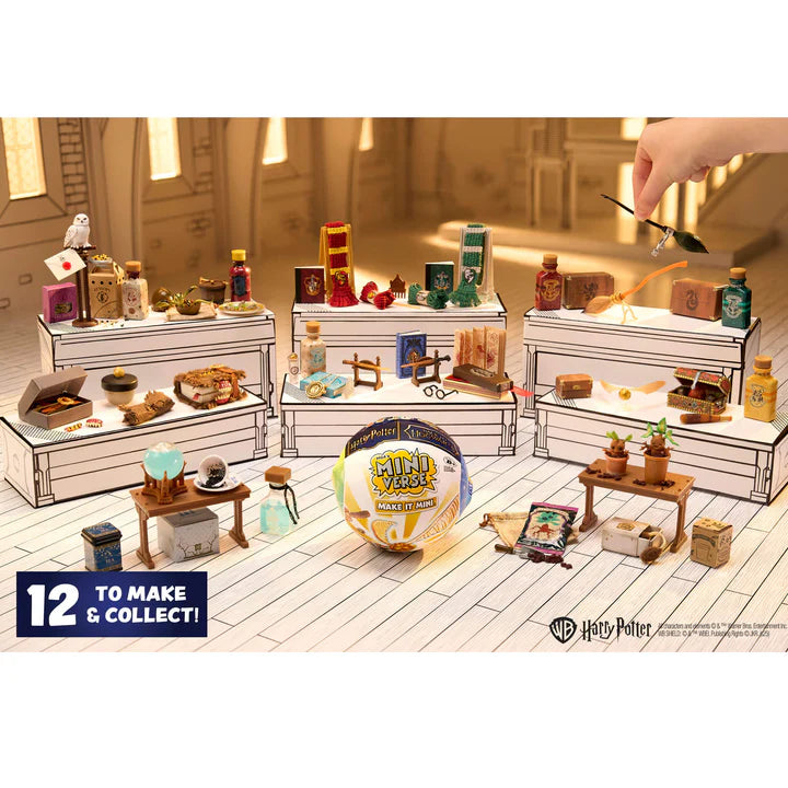 MGA Games - MINIVERSE - MAKE IT MINI - HARRY POTTER BACK TO HOGWARTS IN PDQ