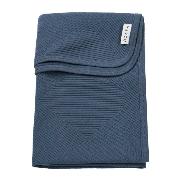 Meyco Baby - Blanket Pure Indigo | 100x150cm