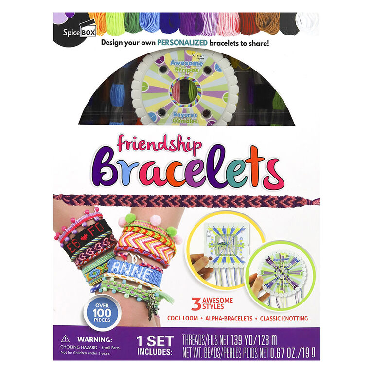 SpiceBox - MAKE & PLAY - FRIENDSHIP BRACELETS