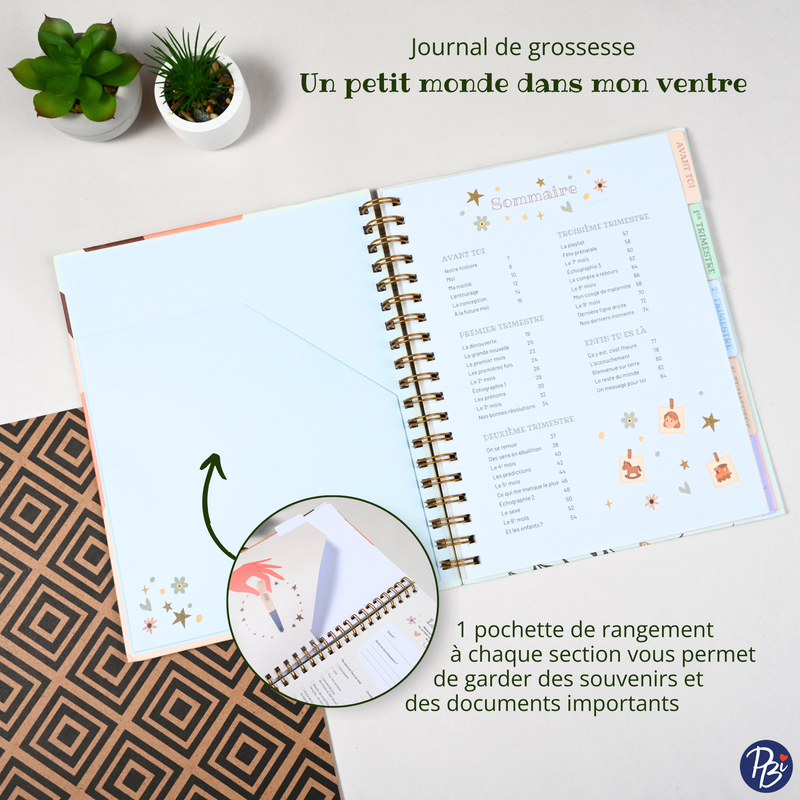 PLANIFICATEUR DE GROSSESSE- UN PETIT MONDE DANS MON VENTRE