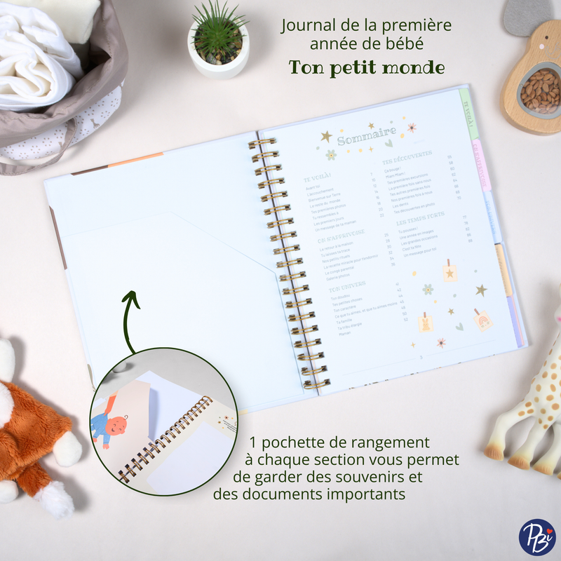 PLANIFICATEUR BÉBÉ- TON PETIT MONDE