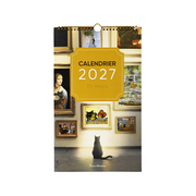 CALENDRIER 15 MOIS-2027- CHATS ET ART