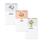 CALENDRIER 15 MOIS-2027- BOUQUETS