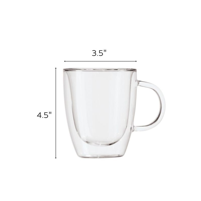 OGGI - BREW Glass Coffee Cups