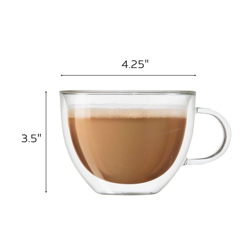 OGGI - BREW Glass Latté Cups