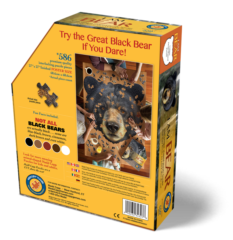 Madd Capp Puzzles - 586 Piece Puzzle - I Am Bear - view 4