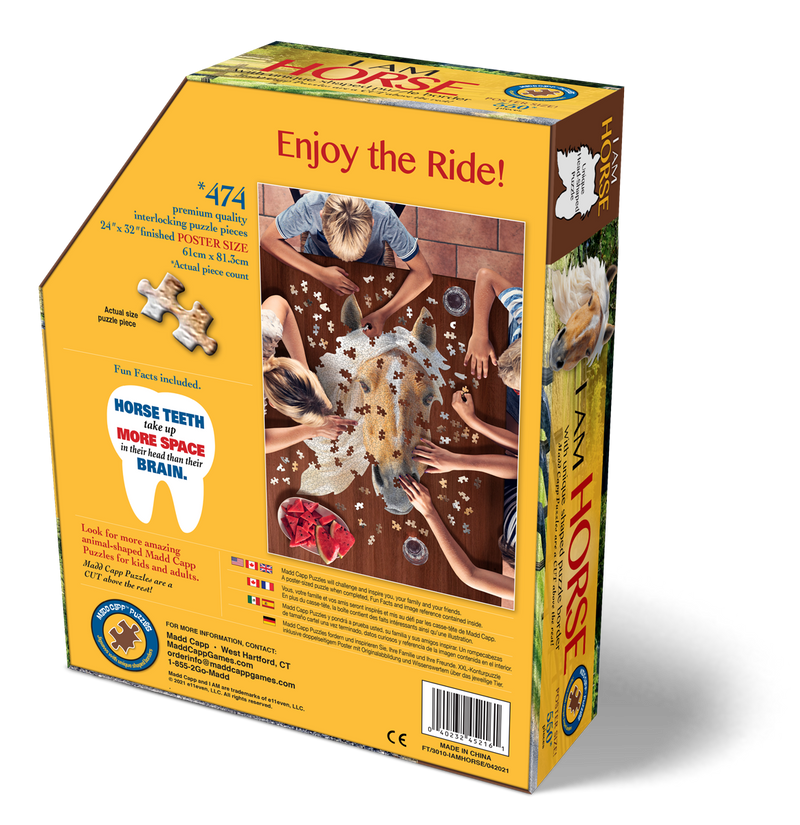 Madd Capp Puzzles - 550 Piece Puzzle - I Am Horse - view 4
