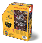 Madd Capp Puzzles – I Am Owl Jigsaw Puzzle | 535 Pieces – back of packaging