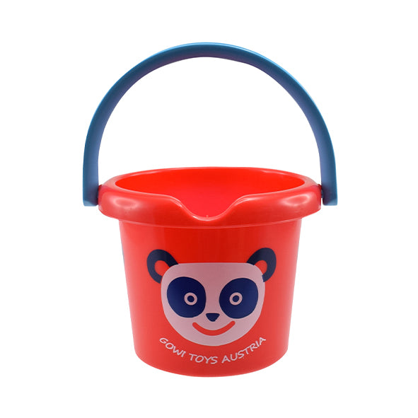 Gowi – Sand Bucket – Red | 16 cm / 6.3 in