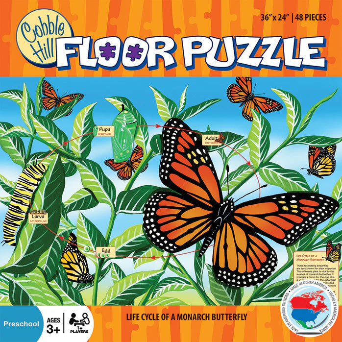 Cobble Hill - Life Cycle of A Monarch Butterfly (1000 Pc Puzzle)