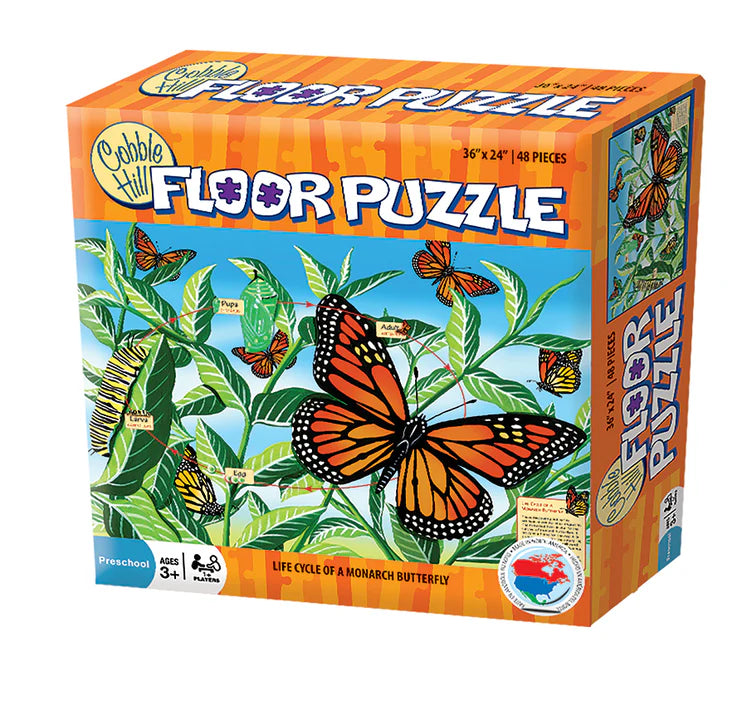 Cobble Hill - Life Cycle of A Monarch Butterfly (1000 Pc Puzzle)