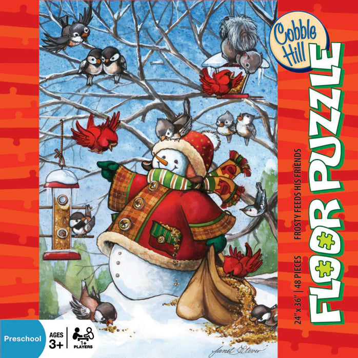 Cobble Hill - Frosty Feeds His Friends (1000 Pc Puzzle) (New Version)