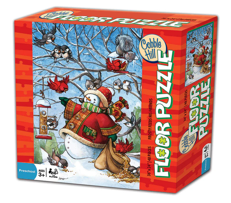 Cobble Hill - Frosty Feeds His Friends (1000 Pc Puzzle) (New Version)
