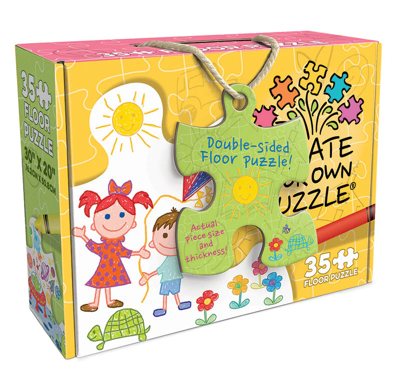 Cobble Hill - Create Your Own Floor Puzzle (35PC)