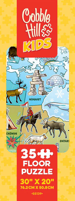 Cobble Hill - Map of Canada (35PC)