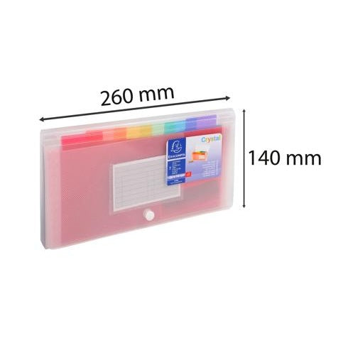 Index Crystal 7 Compartments (10.2x5.5in)
