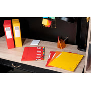 Soft Card Folder 3 Flaps + Elast. Tan  (9.45x12.6in)