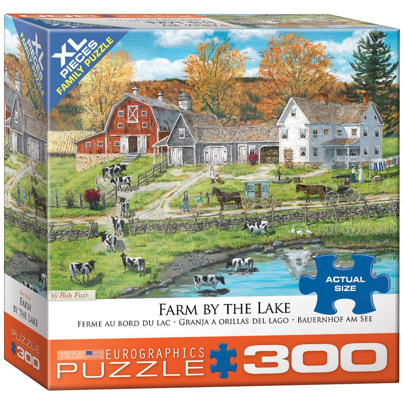 Eurographics - Farm By The Lake (300 Pc Puzzle)