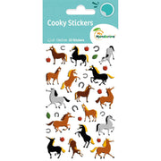 Cooky Stickers Horses 33 stickers