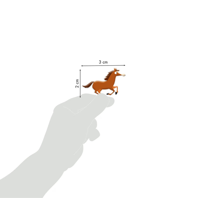 Cooky Stickers Horses 33 stickers